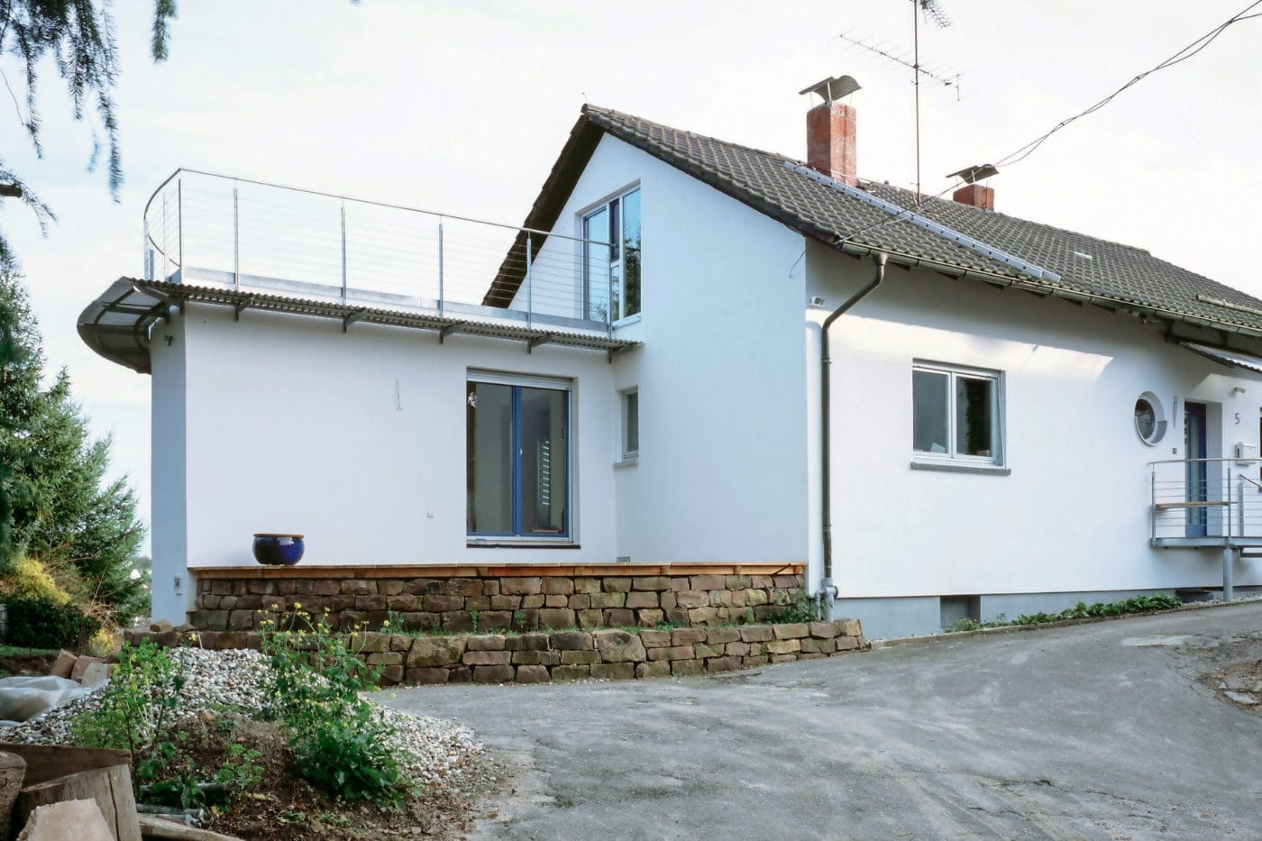 einfamilienhaus anbau innenarchitektur gruenwettersbach 2000 kemminer 1